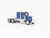 O Gauge 3-Rail Lionel 6-52296 Long Island Flat Car #8303 w/ Tanker Truck