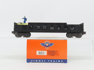 O Gauge 3-Rail Lionel 6-26757 ATSF Santa Fe Operating Barrel Gondola #35621