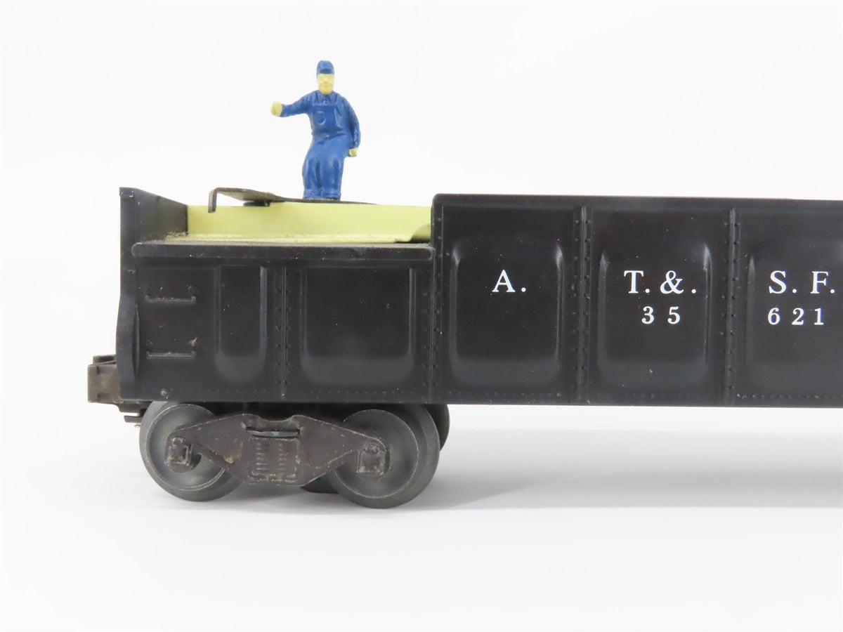 O Gauge 3-Rail Lionel 6-26757 ATSF Santa Fe Operating Barrel Gondola #35621
