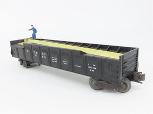 O Gauge 3-Rail Lionel 6-26757 ATSF Santa Fe Operating Barrel Gondola #35621