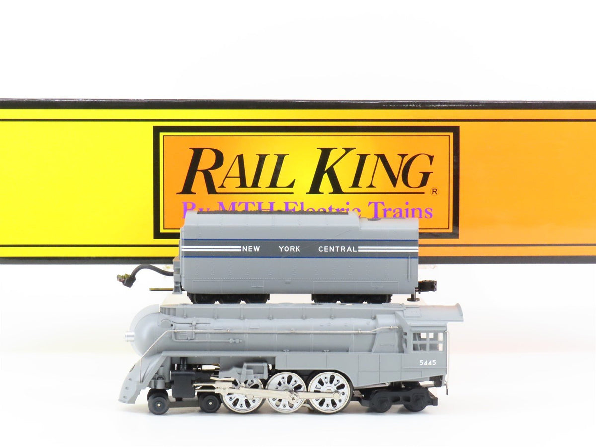 O Gauge 3-Rail MTH RK-1113LP NYC Dreyfuss Hudson 4-6-4 Steam Loco #5445 w/Sound