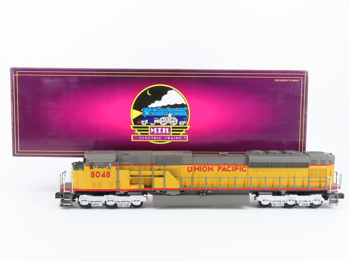 O Gauge 3-Rail MTH 20-2191-1 UP Railway SD90MAC Diesel #8048 w/Sound &amp; Smoke