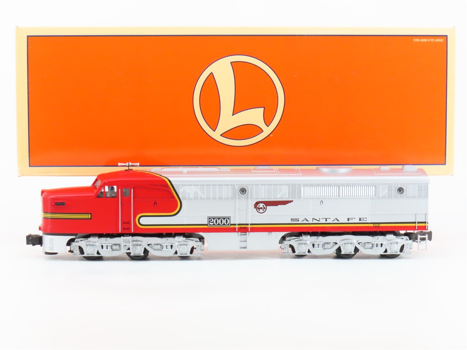 O Gauge 3-Rail Lionel 6-18952 ATSF Santa Fe Alco PA-1 Diesel Loco #2000