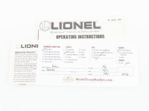 O Gauge 3-Rail Lionel 6-18301 Southern FM H24-66 Diesel Locomotive #8301