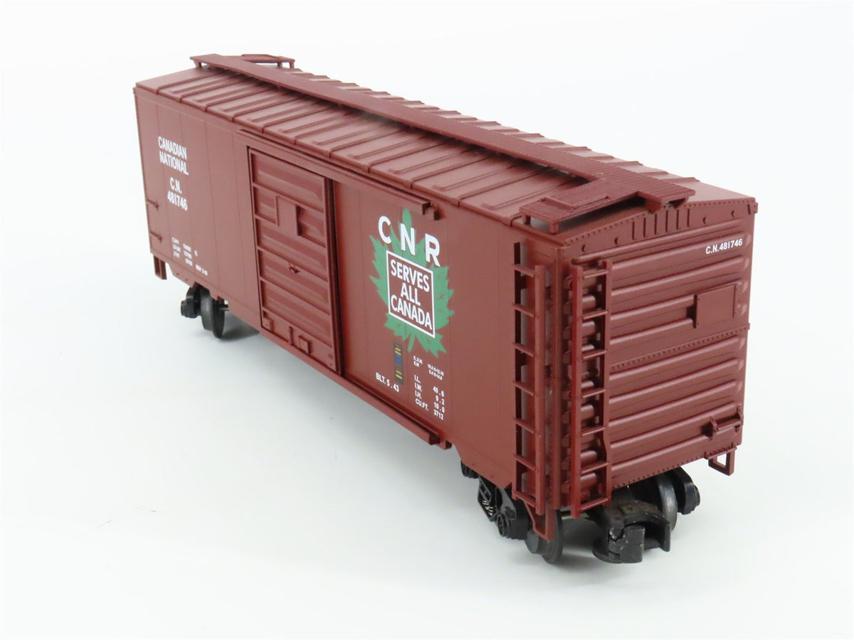 O Gauge 3-Rail MTH 20-93006 CN Canadian National &quot;Maple Leaf&quot; Boxcar 481746