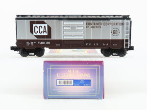 O Gauge 3-Rail MTH 20-93011 TLDX CCA Container Corporation Boxcar 20
