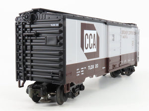 O Gauge 3-Rail MTH 20-93011 TLDX CCA Container Corporation Boxcar 20