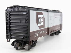 O Gauge 3-Rail MTH 20-93011 TLDX CCA Container Corporation Boxcar 20