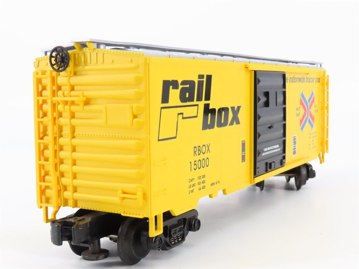 O Gauge 3-Rail MTH 20-9305L RBOX Railbox Single Door Boxcar 15000