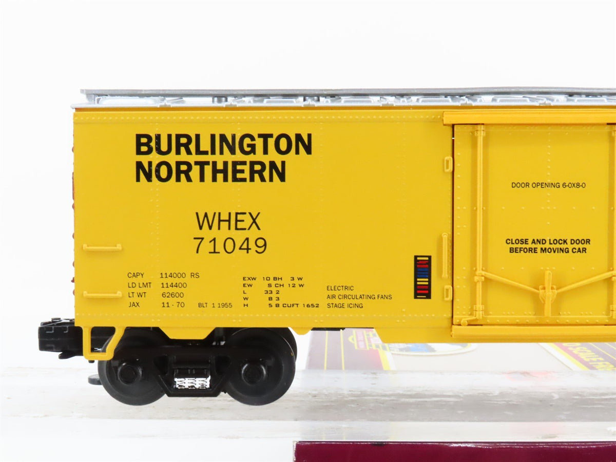 O Gauge 3-Rail MTH 20-9404L BN WHEX Western Fruit Express Reefer #71049