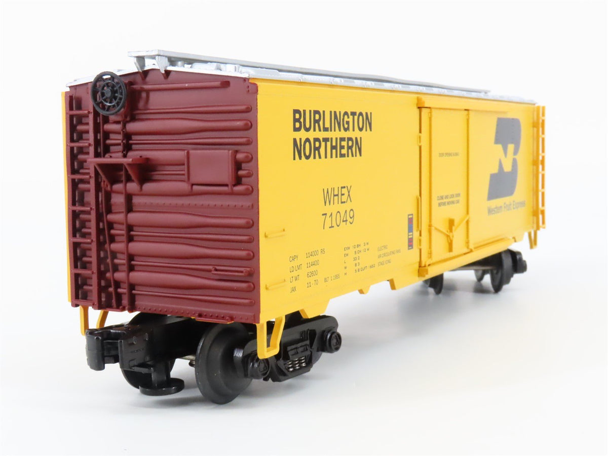 O Gauge 3-Rail MTH 20-9404L BN WHEX Western Fruit Express Reefer #71049