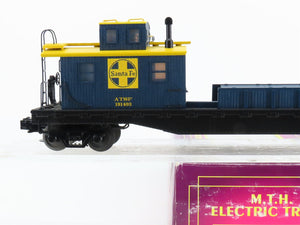 O Gauge 3-Rail MTH 20-98239 ATSF Santa Fe Crane Tender 191493 Lighted