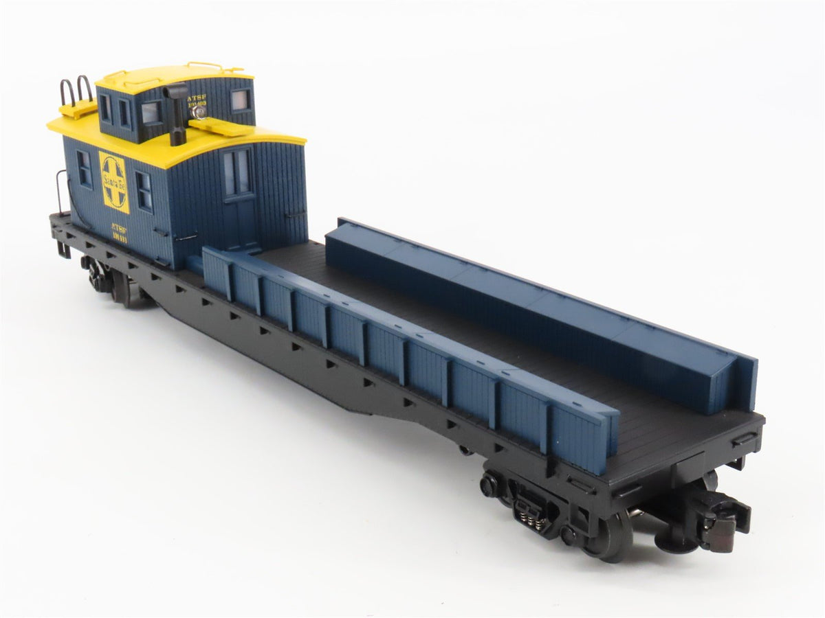 O Gauge 3-Rail MTH 20-98239 ATSF Santa Fe Crane Tender 191493 Lighted