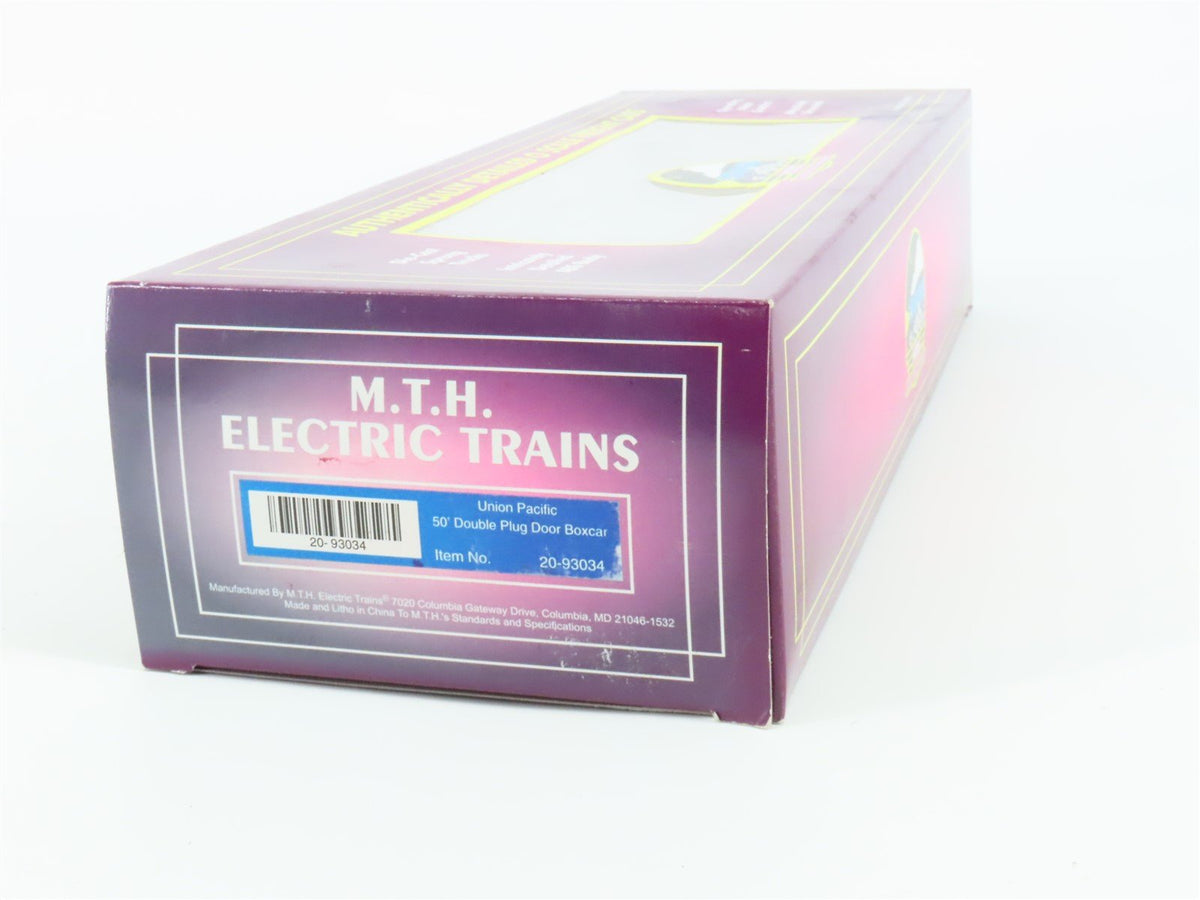 O Gauge 3-Rail MTH 20-93034 UP Union Pacific 50&#39; Double Door Box Car 169461