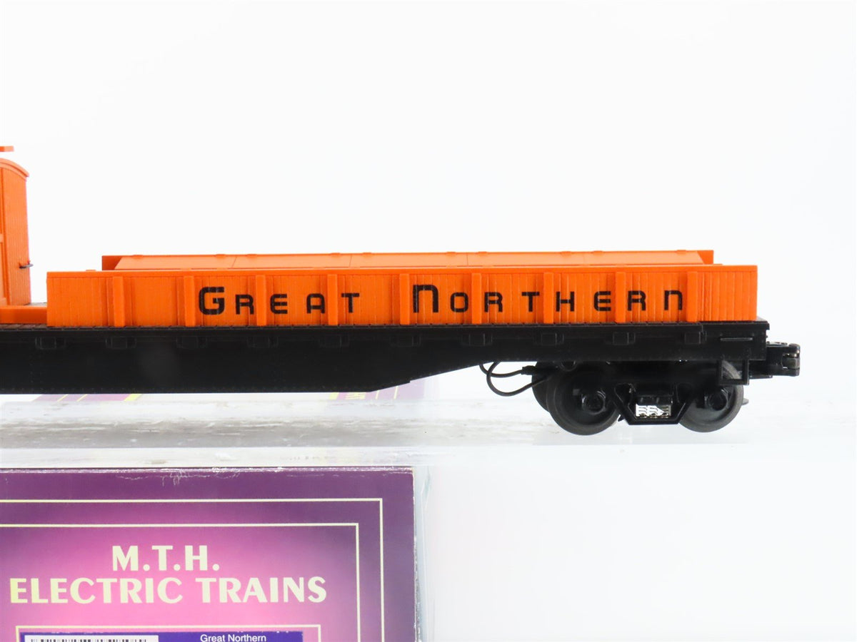 O Gauge 3-Rail MTH 20-98224 GN Great Northern Railway Crane Tender X2507 Lighted