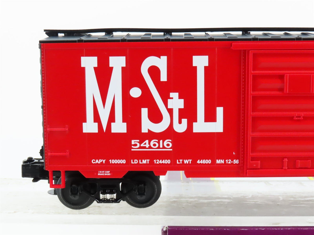 O Gauge 3-Rail MTH 20-93148 M&amp;StL Minneapolis &amp; St. Louis 40&#39; Box Car #54616
