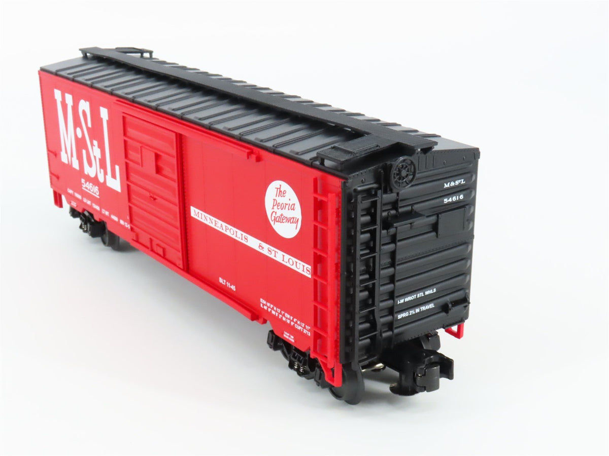 O Gauge 3-Rail MTH 20-93148 M&amp;StL Minneapolis &amp; St. Louis 40&#39; Box Car #54616