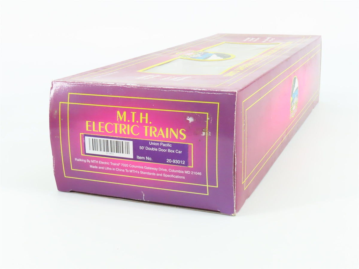 O Gauge 3-Rail MTH 20-93012 UP Union Pacific 50&#39; Double Door Box Car 161244