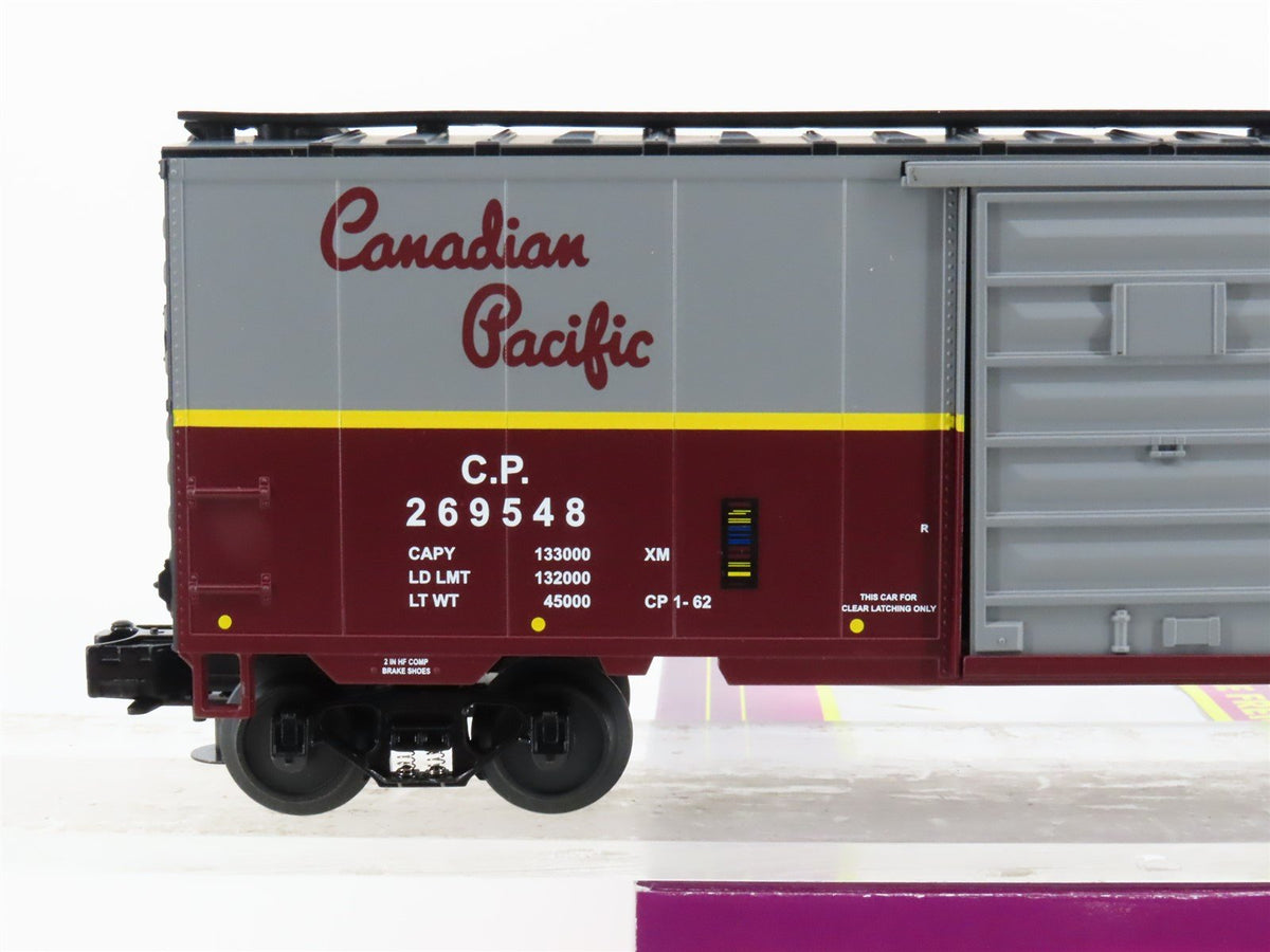 O Gauge 3-Rail MTH 20-93145 CP Canadian Pacific &quot;Beaver&quot; 40&#39; Box Car 269548