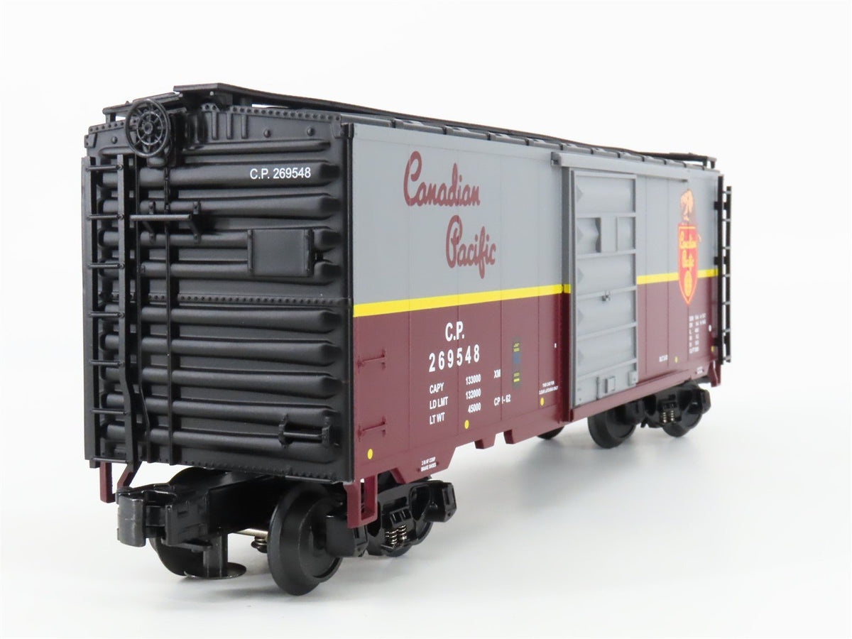 O Gauge 3-Rail MTH 20-93145 CP Canadian Pacific &quot;Beaver&quot; 40&#39; Box Car 269548