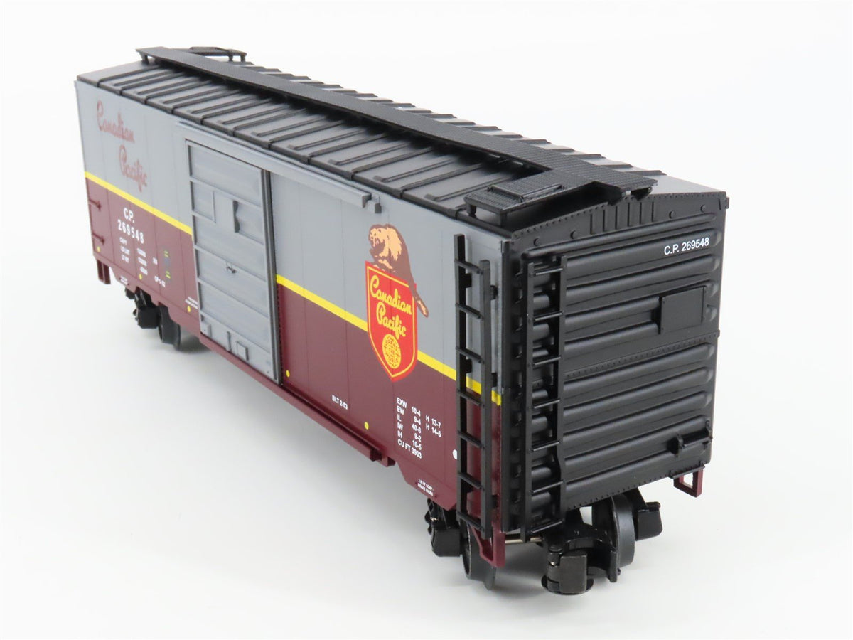 O Gauge 3-Rail MTH 20-93145 CP Canadian Pacific &quot;Beaver&quot; 40&#39; Box Car 269548