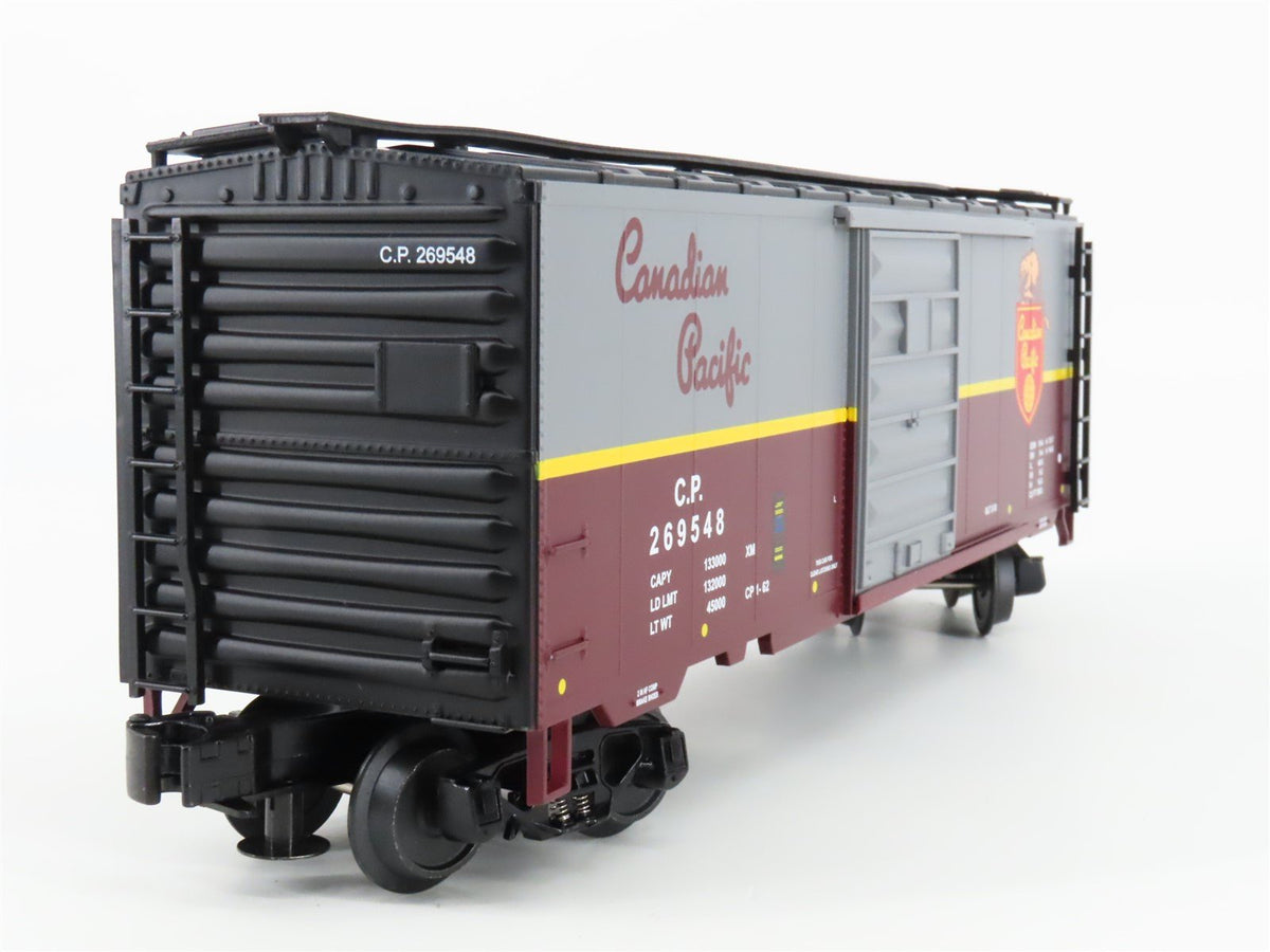 O Gauge 3-Rail MTH 20-93145 CP Canadian Pacific &quot;Beaver&quot; 40&#39; Box Car 269548