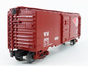 O Gauge 3-Rail MTH 20-93074 WM Western Maryland Fast Freight 40' Box Car 29140