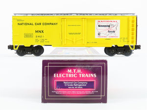 O Gauge 3-Rail MTH MT-9402L MNX National Car Company Reefer 2421