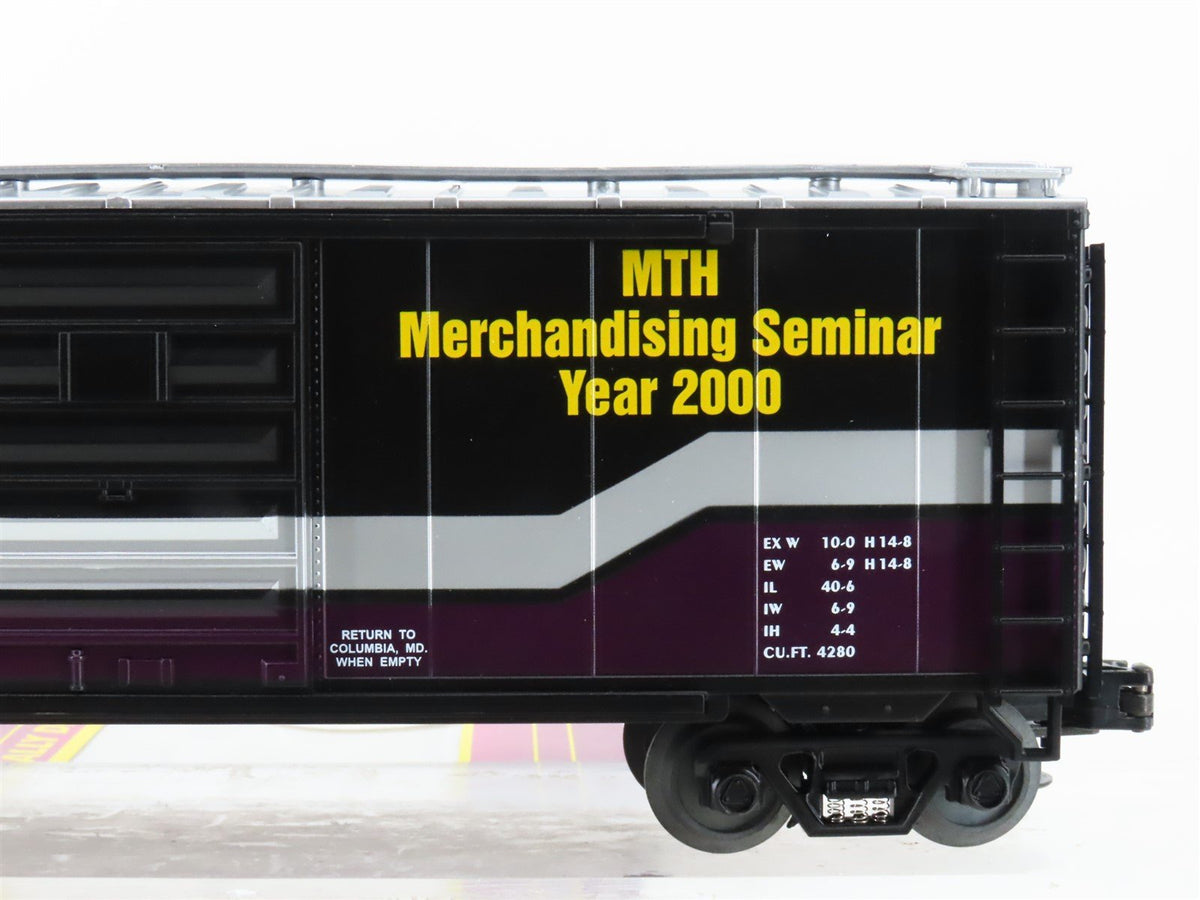 O Gauge 3-Rail MTH 20-93038 MTH Seminar 2000 40&#39; Single Door Box Car 2000