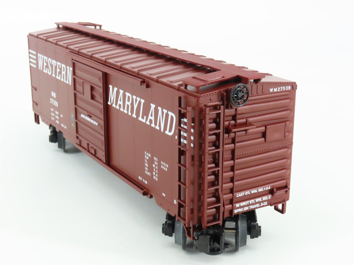 O Gauge 3-Rail MTH 20-93009 WM Western Maryland Single Door Box Car 27209