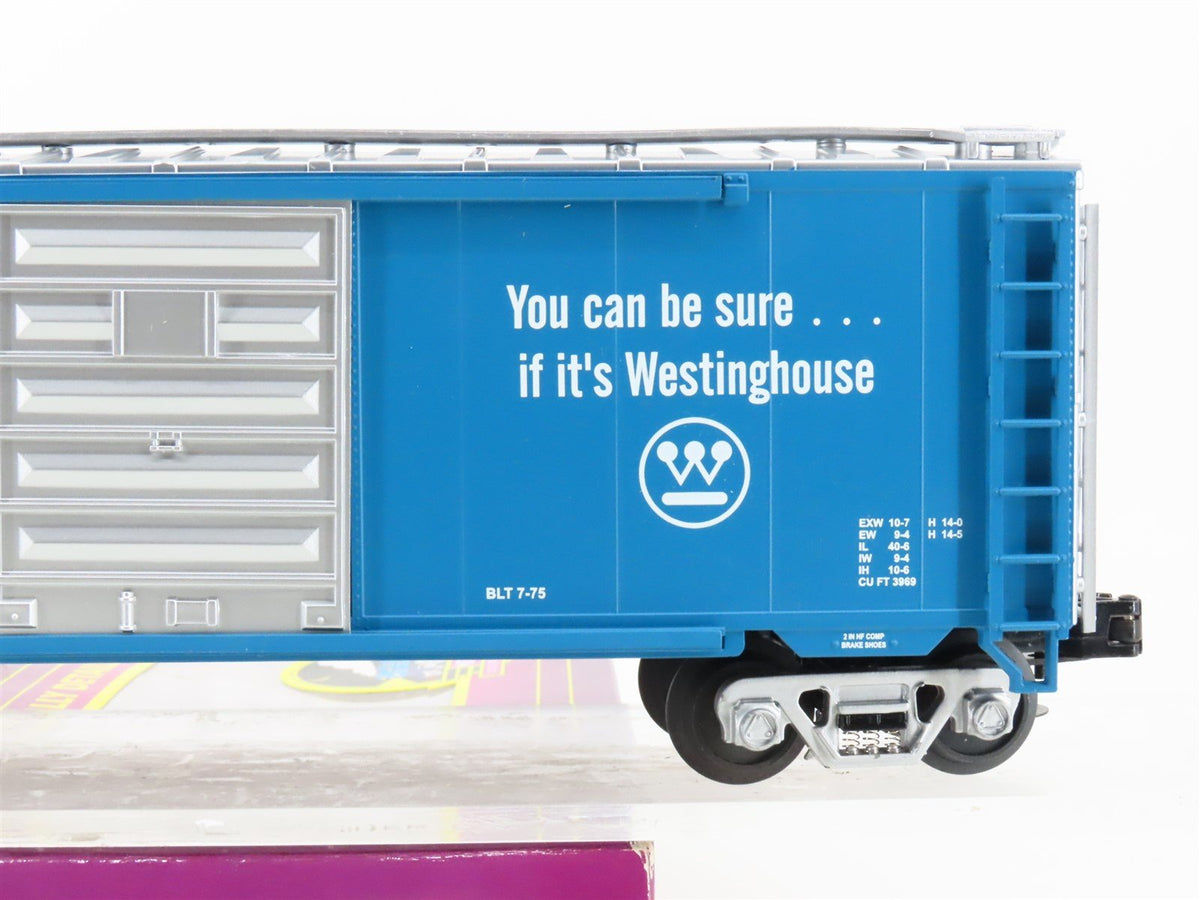 O Gauge 3-Rail MTH 20-93164 WECX Westinghouse 40&#39; Single Door Box Car 12005
