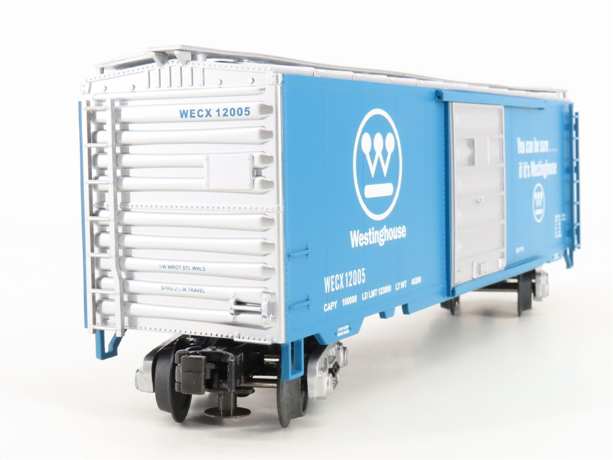 O Gauge 3-Rail MTH 20-93164 WECX Westinghouse 40&#39; Single Door Box Car 12005