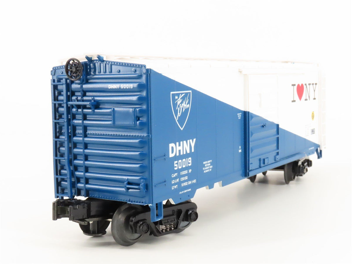 O Gauge 3-Rail MTH 20-93045 DHNY Delaware &amp; Hudson I Love NY 40&#39; Boxcar 50019