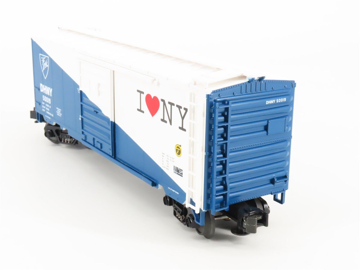 O Gauge 3-Rail MTH 20-93045 DHNY Delaware &amp; Hudson I Love NY 40&#39; Boxcar 50019