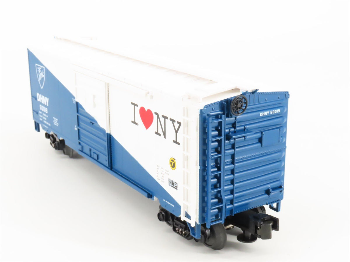 O Gauge 3-Rail MTH 20-93045 DHNY Delaware &amp; Hudson I Love NY 40&#39; Boxcar 50019