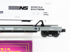 O Gauge 3-Rail MTH 60370 NS Norfolk Southern Flat Car w/40' Trailer 60370