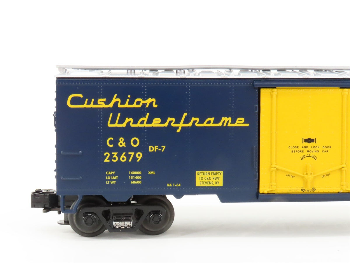 O Gauge 3-Rail MTH 20-94011 C&amp;O Chesapeake &amp; Ohio Reefer #23676