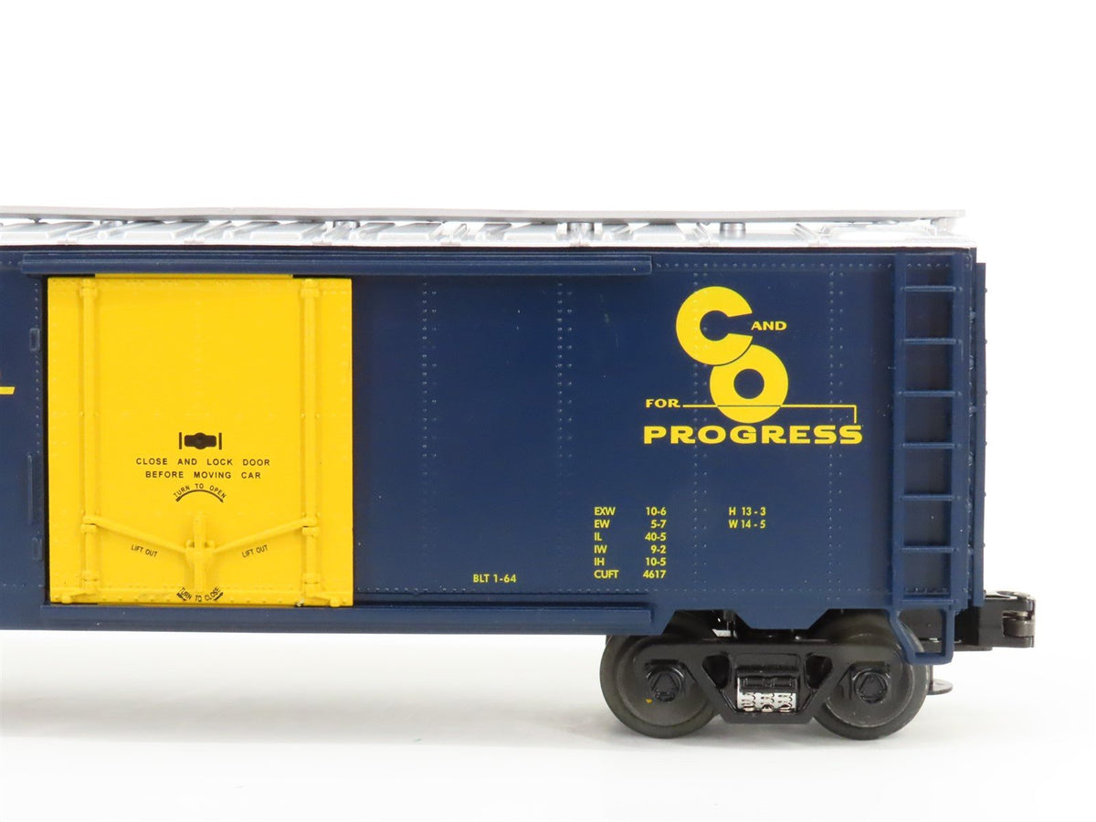 O Gauge 3-Rail MTH 20-94011 C&amp;O Chesapeake &amp; Ohio Reefer #23676