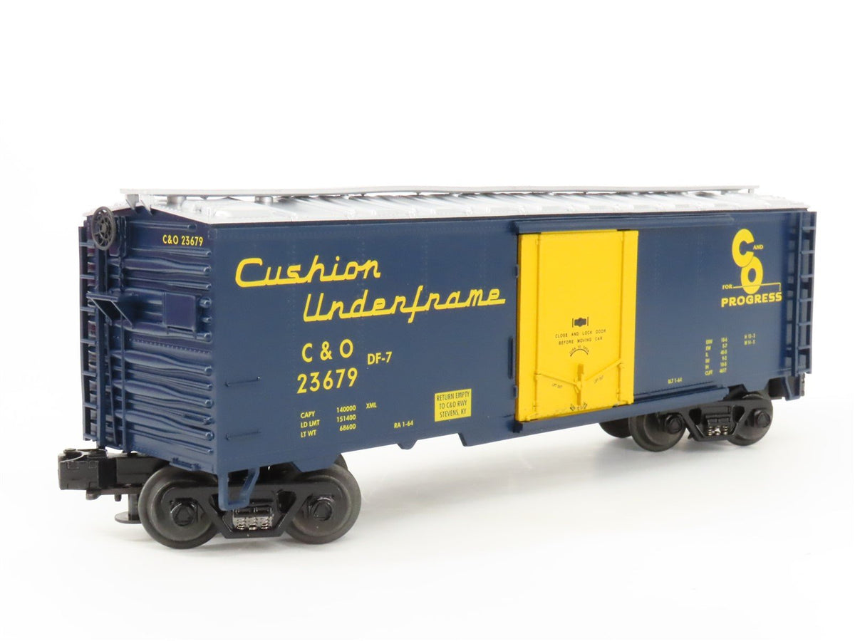 O Gauge 3-Rail MTH 20-94011 C&amp;O Chesapeake &amp; Ohio Reefer #23676