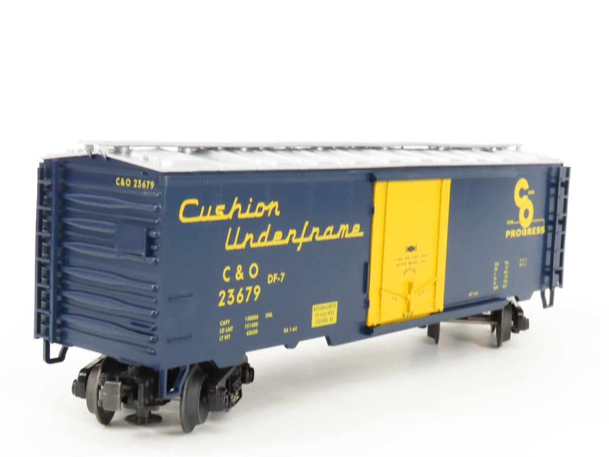 O Gauge 3-Rail MTH 20-94011 C&amp;O Chesapeake &amp; Ohio Reefer #23676