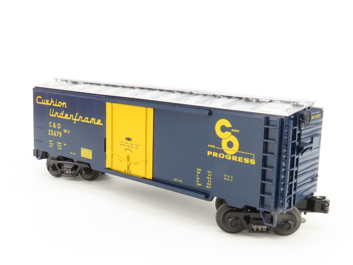 O Gauge 3-Rail MTH 20-94011 C&amp;O Chesapeake &amp; Ohio Reefer #23676