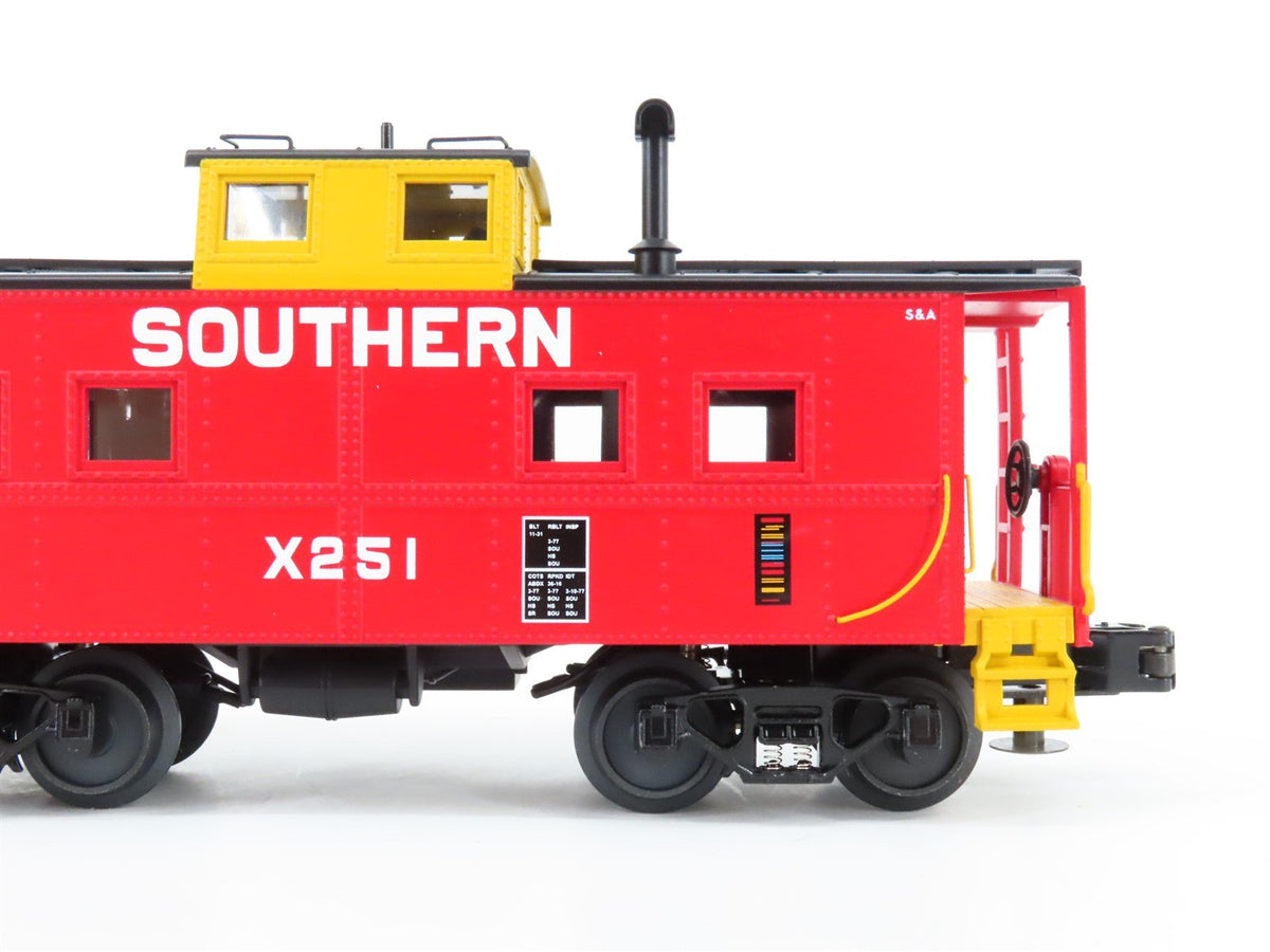O Gauge 3-Rail MTH 20-91176 SOU Southern Center Cupola Steel Caboose #X251