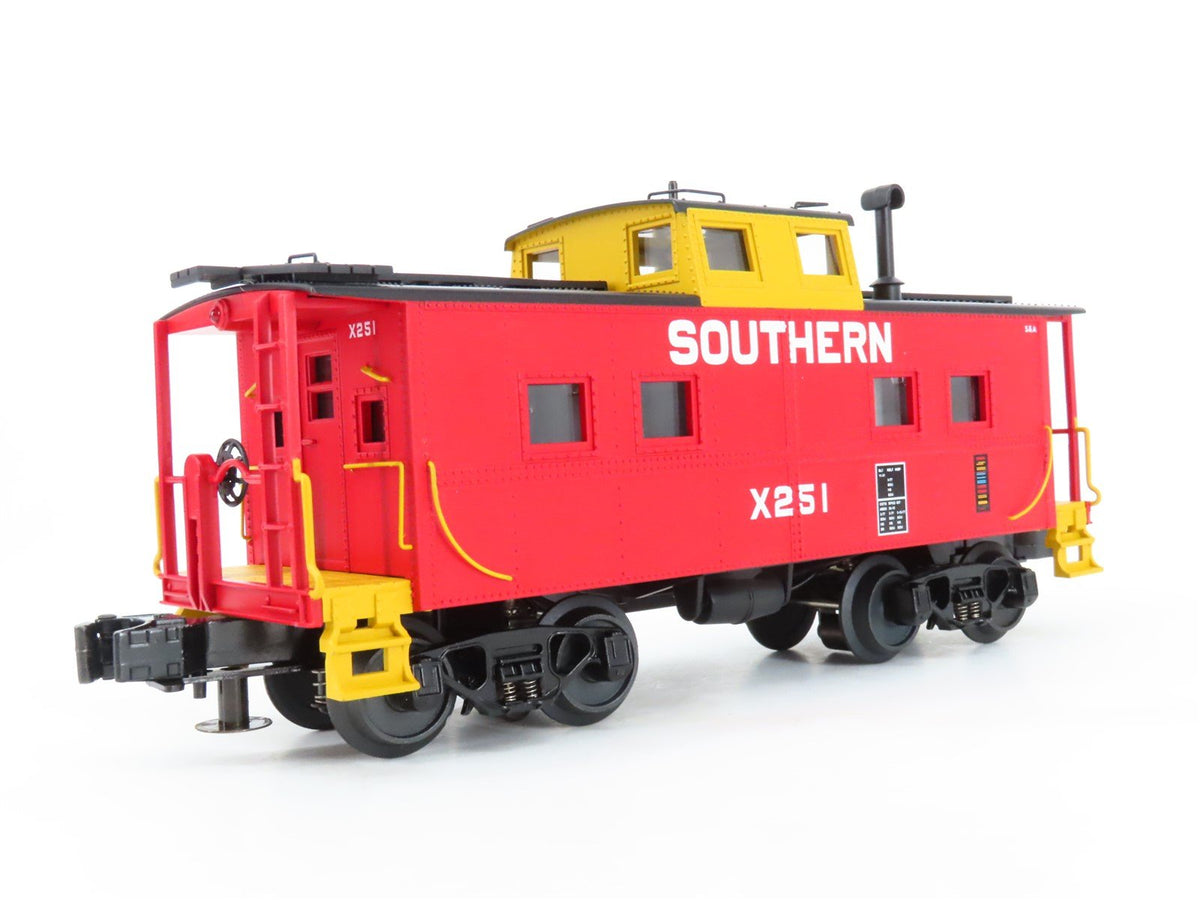 O Gauge 3-Rail MTH 20-91176 SOU Southern Center Cupola Steel Caboose #X251