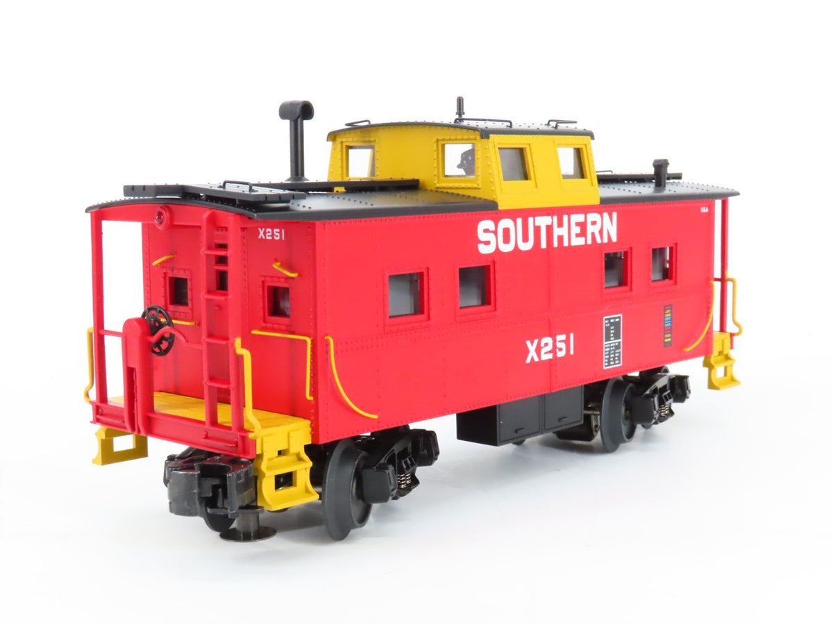 O Gauge 3-Rail MTH 20-91176 SOU Southern Center Cupola Steel Caboose #X251