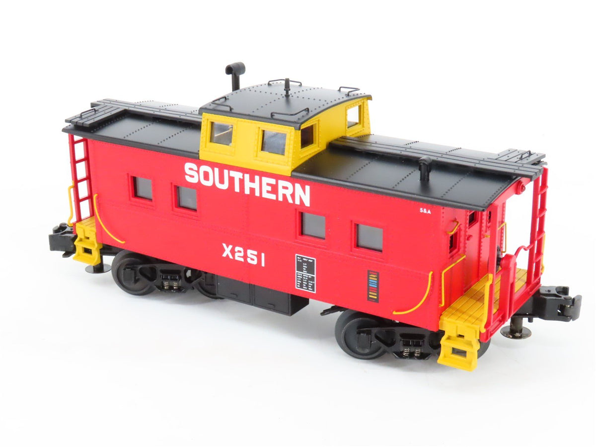 O Gauge 3-Rail MTH 20-91176 SOU Southern Center Cupola Steel Caboose #X251