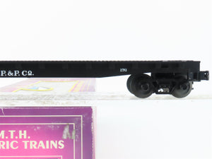 O Gauge 3-Rail MTH 20-98101 WVP&PCo West Virginia Pulp & Paper Log Car #176