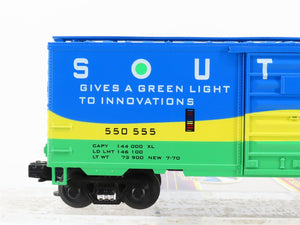 O Gauge 3-Rail MTH 20-9304L SOU Southern Green Light Single Door Box Car #550555