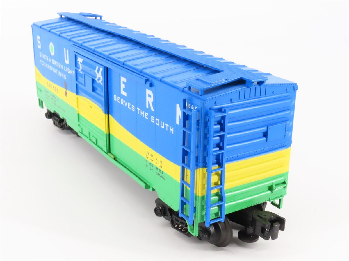 O Gauge 3-Rail MTH 20-9304L SOU Southern Green Light Single Door Box Car #550555