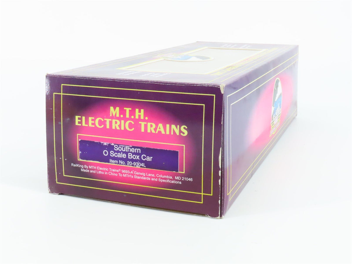 O Gauge 3-Rail MTH 20-9304L SOU Southern Green Light Single Door Box Car #550555
