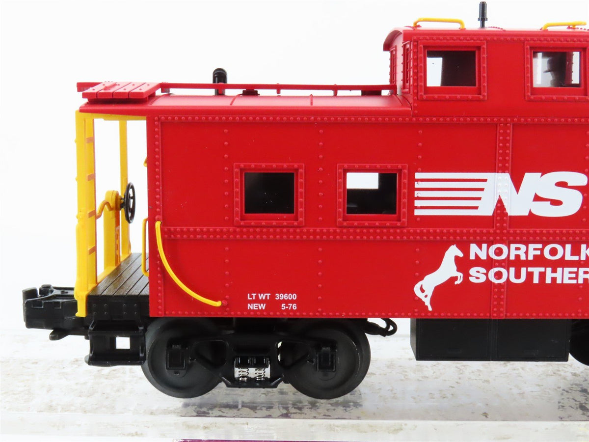 O Gauge 3-Rail MTH 20-91033 NS Norfolk Southern Steel Caboose #562762 Lighted